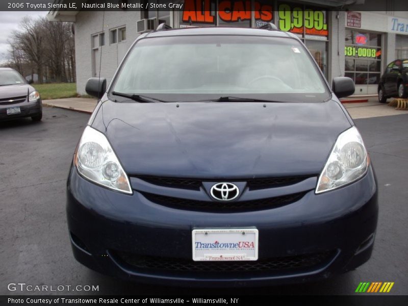 Nautical Blue Metallic / Stone Gray 2006 Toyota Sienna LE
