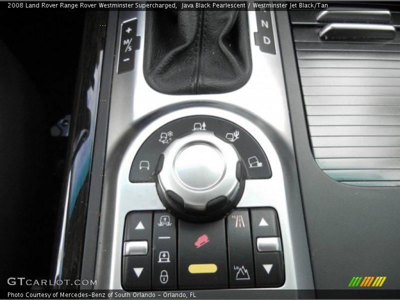 Controls of 2008 Range Rover Westminster Supercharged