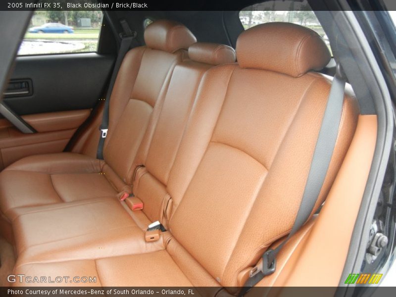 Black Obsidian / Brick/Black 2005 Infiniti FX 35