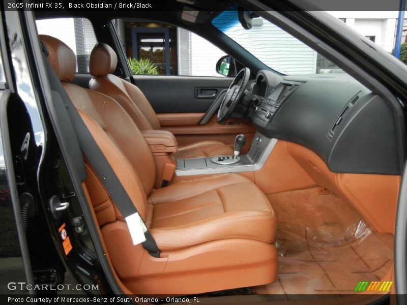 Black Obsidian / Brick/Black 2005 Infiniti FX 35