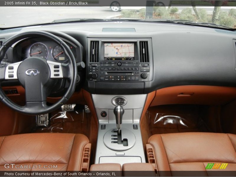 Black Obsidian / Brick/Black 2005 Infiniti FX 35