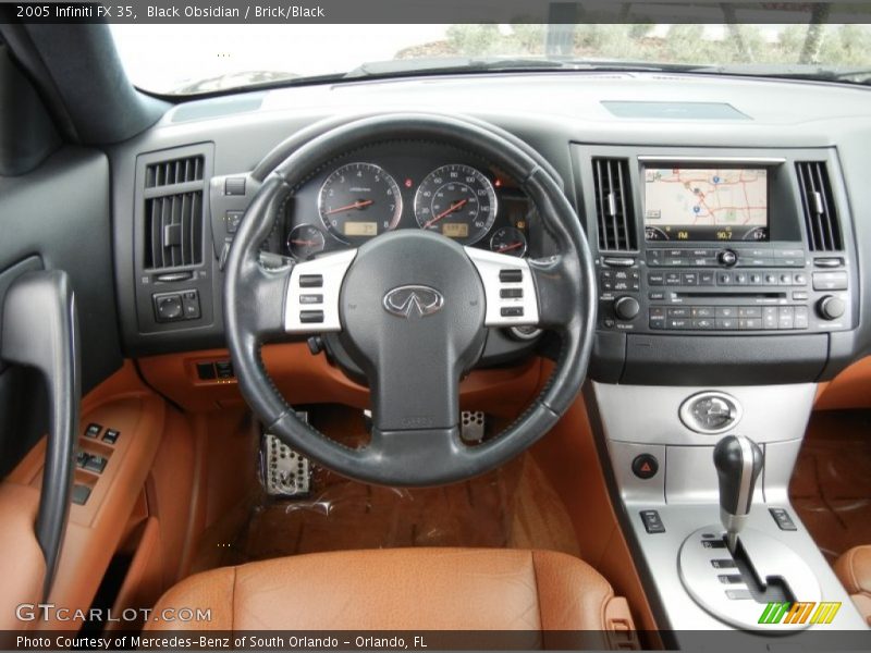 Black Obsidian / Brick/Black 2005 Infiniti FX 35
