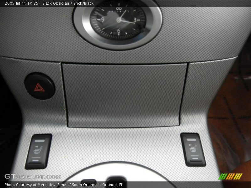 Black Obsidian / Brick/Black 2005 Infiniti FX 35