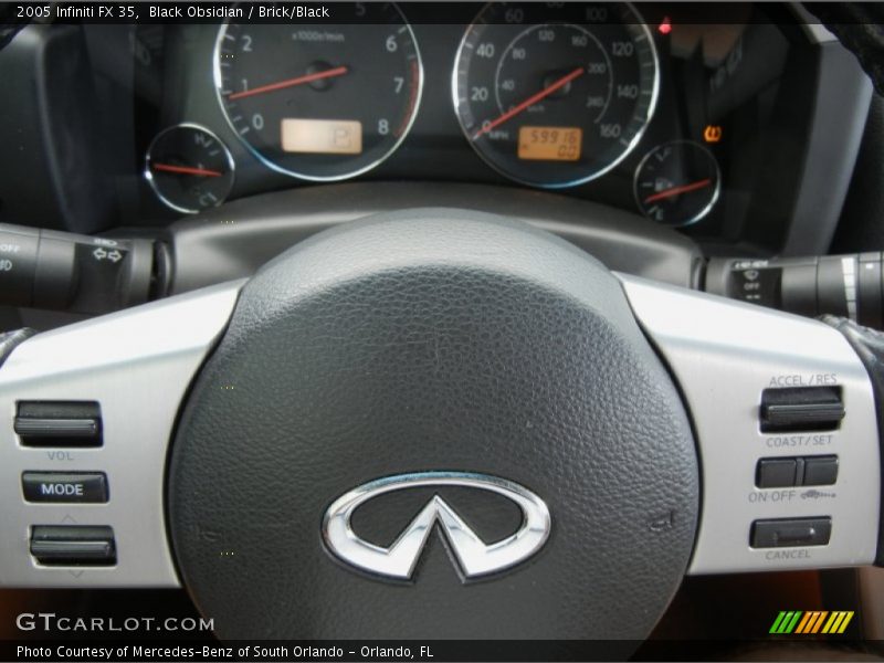 Black Obsidian / Brick/Black 2005 Infiniti FX 35