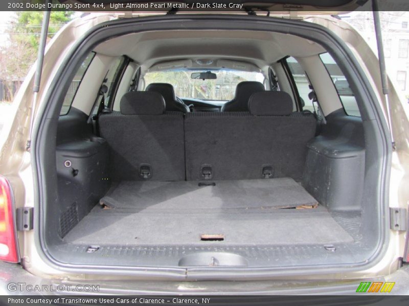 Light Almond Pearl Metallic / Dark Slate Gray 2002 Dodge Durango Sport 4x4