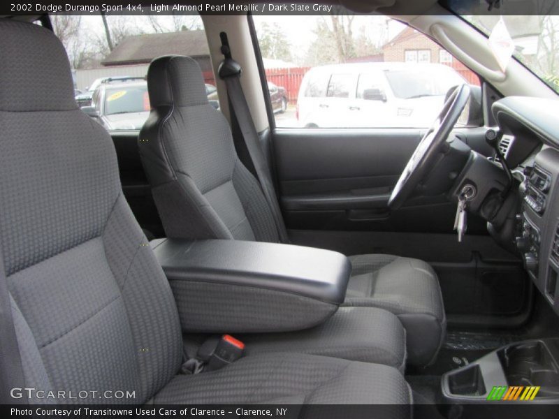 Light Almond Pearl Metallic / Dark Slate Gray 2002 Dodge Durango Sport 4x4