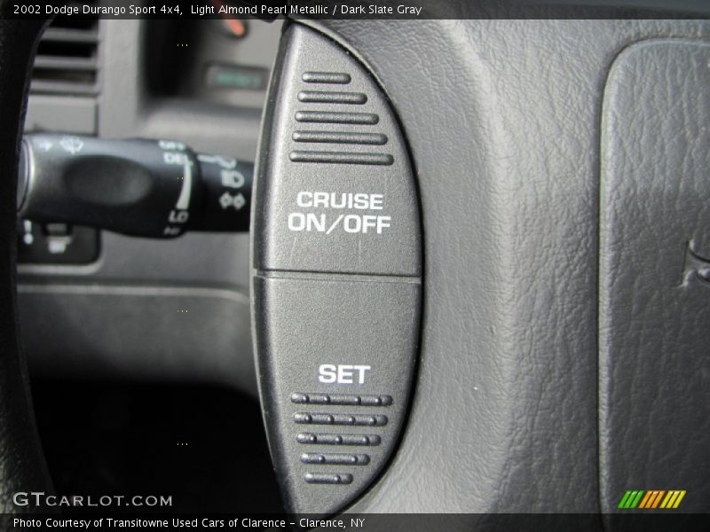 Light Almond Pearl Metallic / Dark Slate Gray 2002 Dodge Durango Sport 4x4