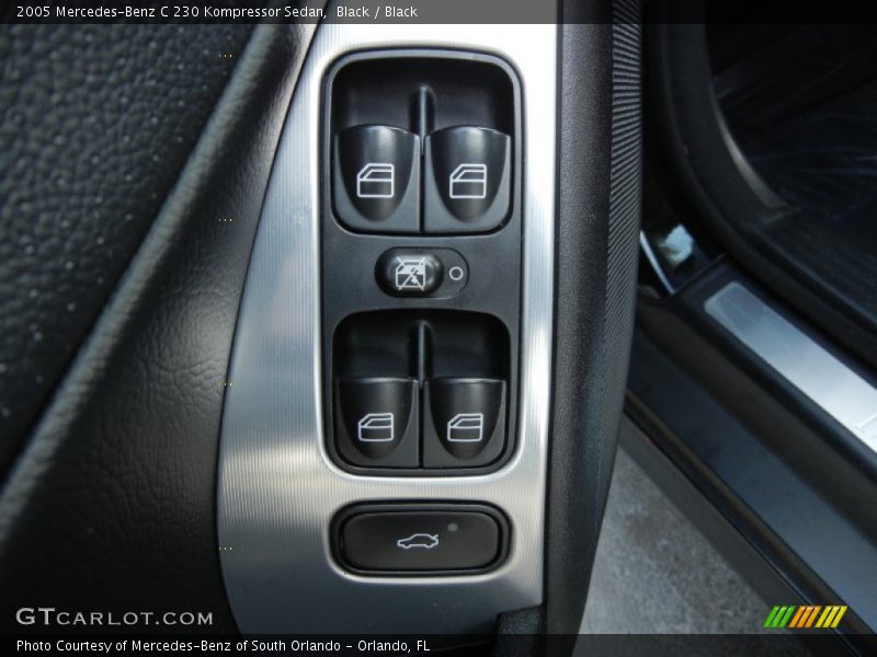 Black / Black 2005 Mercedes-Benz C 230 Kompressor Sedan