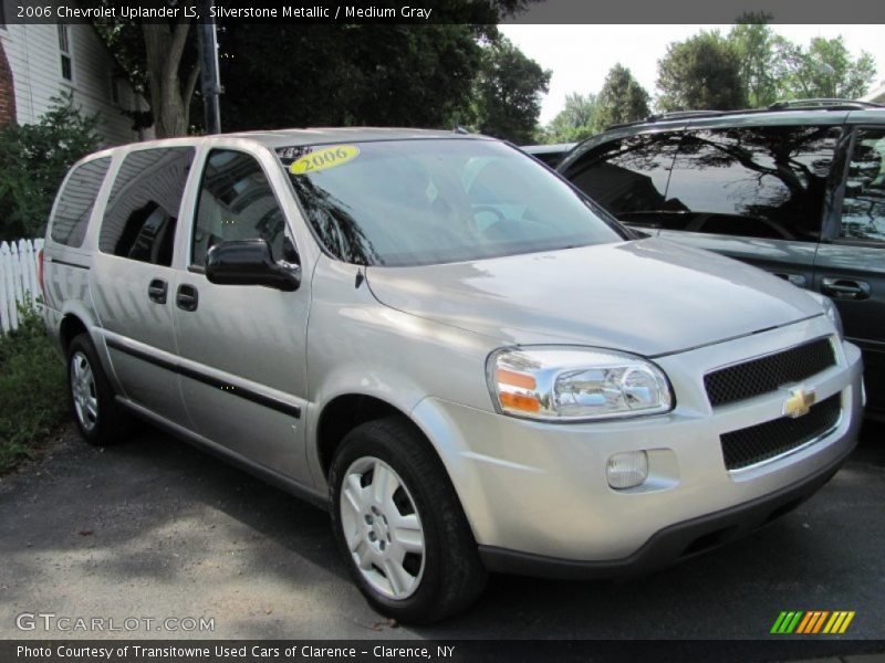 Silverstone Metallic / Medium Gray 2006 Chevrolet Uplander LS