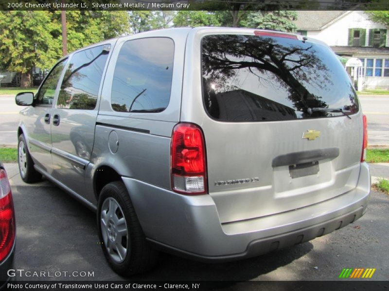 Silverstone Metallic / Medium Gray 2006 Chevrolet Uplander LS