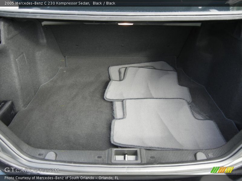 Black / Black 2005 Mercedes-Benz C 230 Kompressor Sedan