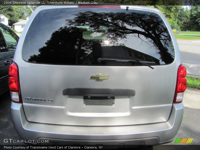 Silverstone Metallic / Medium Gray 2006 Chevrolet Uplander LS