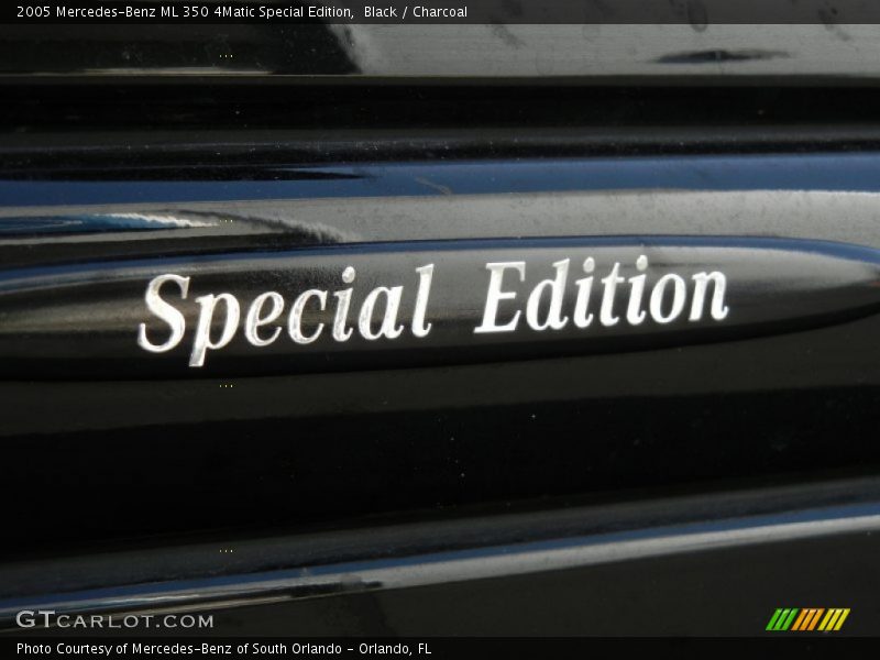 Black / Charcoal 2005 Mercedes-Benz ML 350 4Matic Special Edition