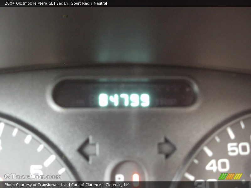 Sport Red / Neutral 2004 Oldsmobile Alero GL1 Sedan