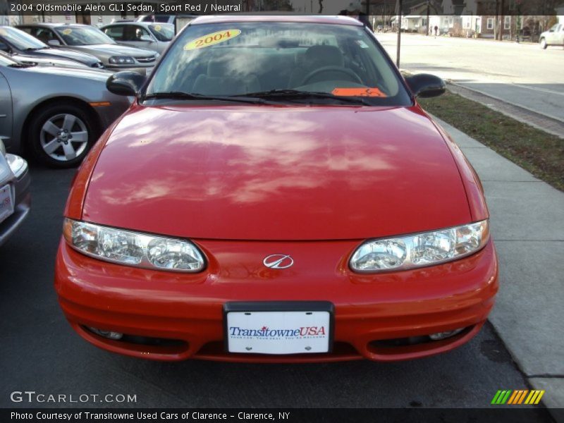 Sport Red / Neutral 2004 Oldsmobile Alero GL1 Sedan