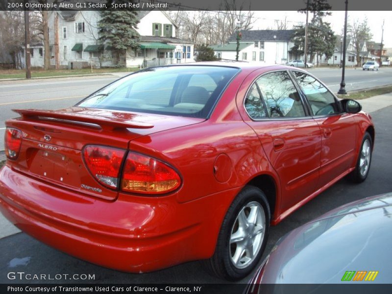 Sport Red / Neutral 2004 Oldsmobile Alero GL1 Sedan