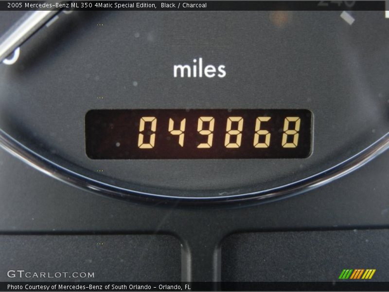 Black / Charcoal 2005 Mercedes-Benz ML 350 4Matic Special Edition