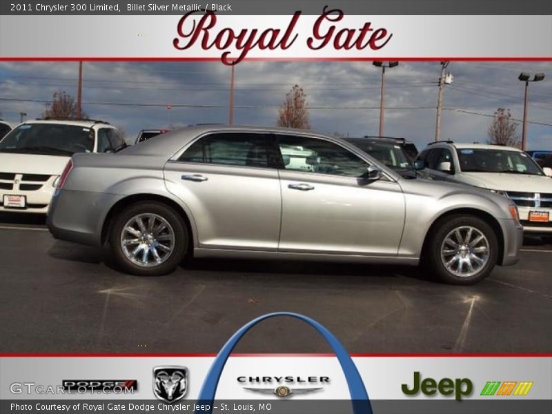 Billet Silver Metallic / Black 2011 Chrysler 300 Limited