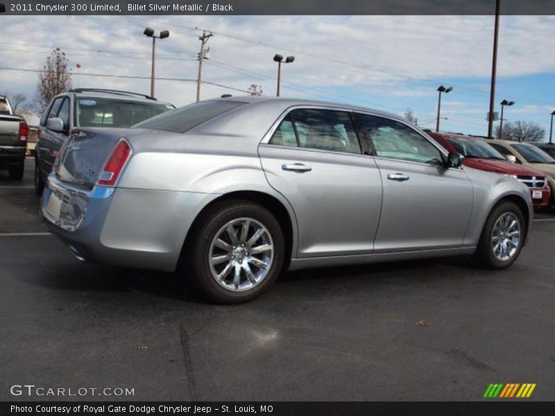 Billet Silver Metallic / Black 2011 Chrysler 300 Limited