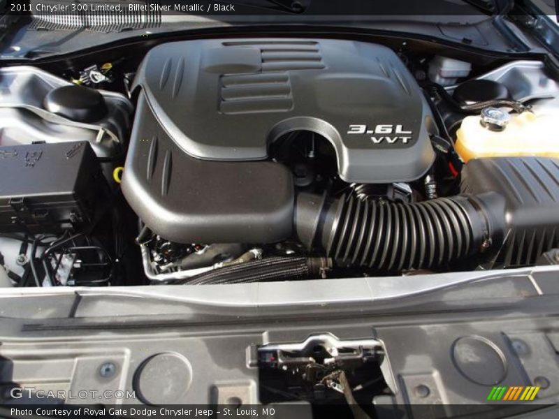 Billet Silver Metallic / Black 2011 Chrysler 300 Limited