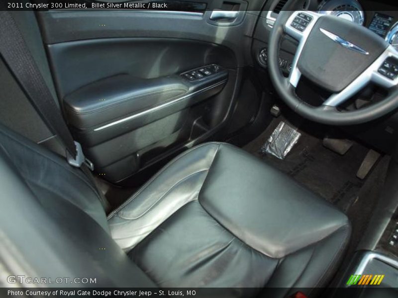 Billet Silver Metallic / Black 2011 Chrysler 300 Limited