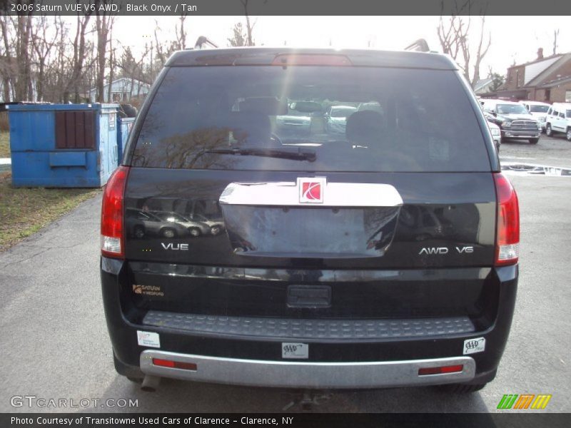 Black Onyx / Tan 2006 Saturn VUE V6 AWD