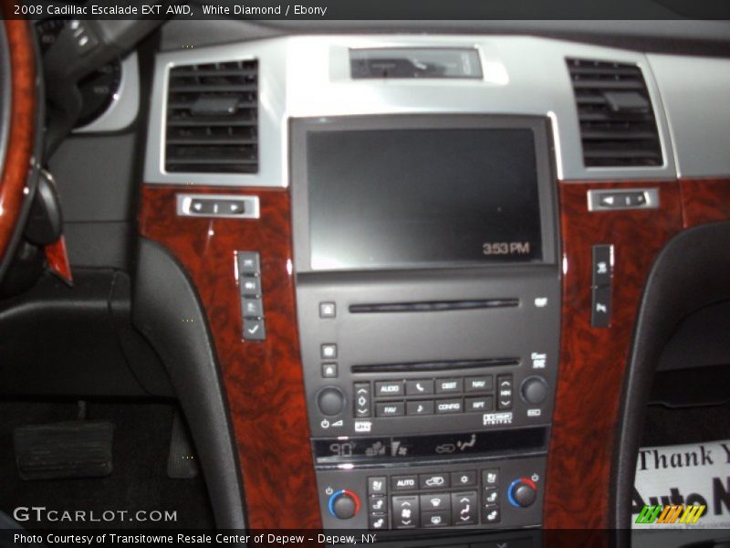 White Diamond / Ebony 2008 Cadillac Escalade EXT AWD