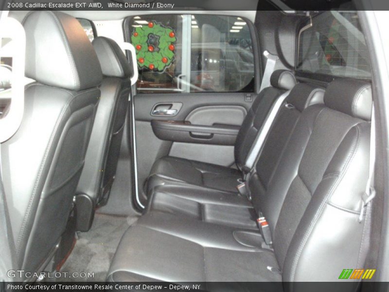 White Diamond / Ebony 2008 Cadillac Escalade EXT AWD
