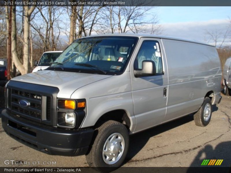 Front 3/4 View of 2012 E Series Van E150 Cargo