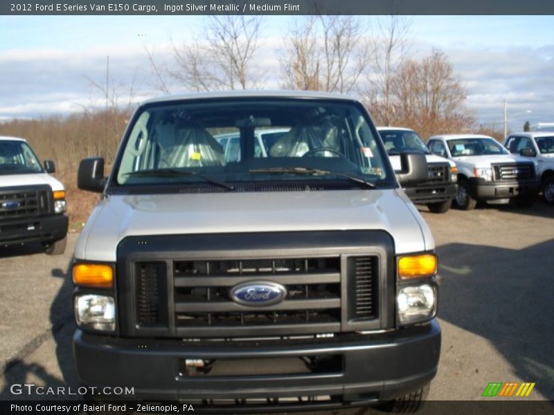 Ingot Silver Metallic / Medium Flint 2012 Ford E Series Van E150 Cargo
