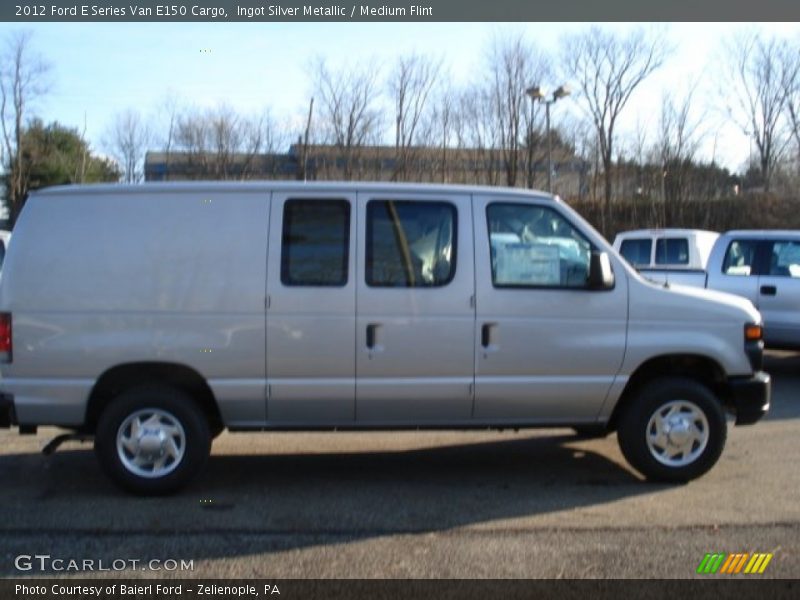 Ingot Silver Metallic / Medium Flint 2012 Ford E Series Van E150 Cargo