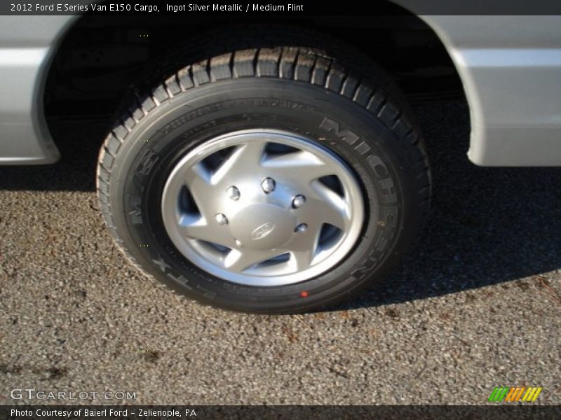 Ingot Silver Metallic / Medium Flint 2012 Ford E Series Van E150 Cargo