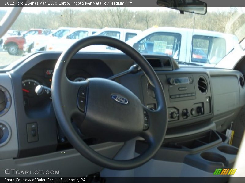 Ingot Silver Metallic / Medium Flint 2012 Ford E Series Van E150 Cargo