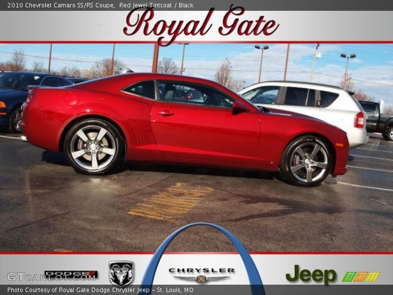 Red Jewel Tintcoat / Black 2010 Chevrolet Camaro SS/RS Coupe