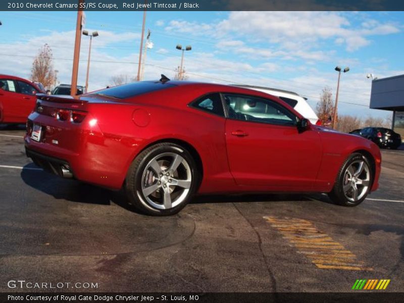 Red Jewel Tintcoat / Black 2010 Chevrolet Camaro SS/RS Coupe