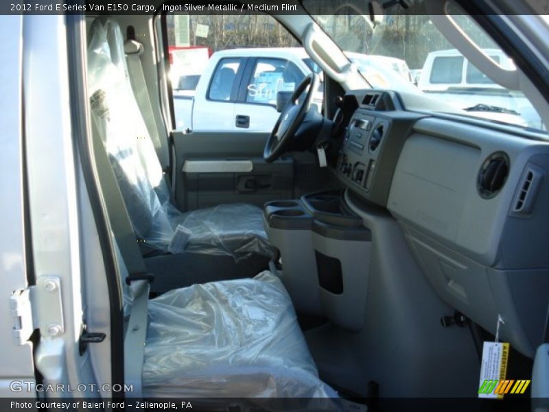 Ingot Silver Metallic / Medium Flint 2012 Ford E Series Van E150 Cargo