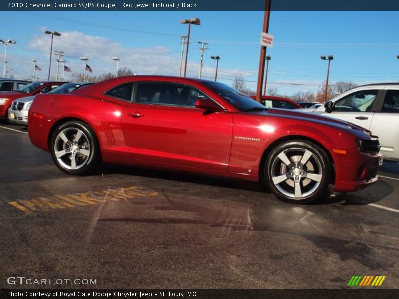 Red Jewel Tintcoat / Black 2010 Chevrolet Camaro SS/RS Coupe