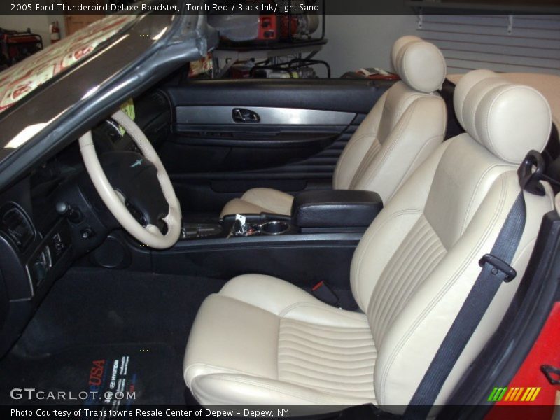 Torch Red / Black Ink/Light Sand 2005 Ford Thunderbird Deluxe Roadster