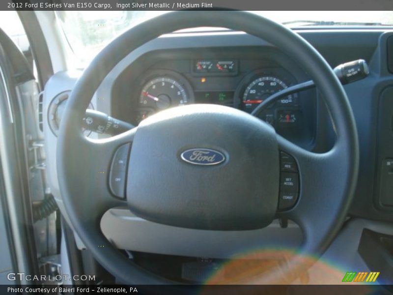 Ingot Silver Metallic / Medium Flint 2012 Ford E Series Van E150 Cargo