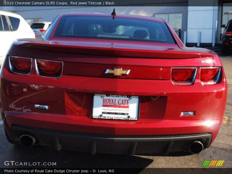 Red Jewel Tintcoat / Black 2010 Chevrolet Camaro SS/RS Coupe