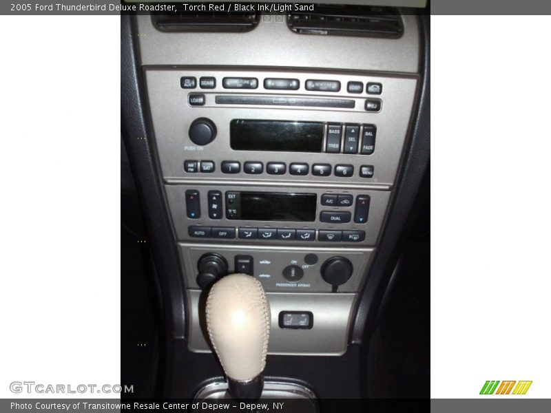Torch Red / Black Ink/Light Sand 2005 Ford Thunderbird Deluxe Roadster