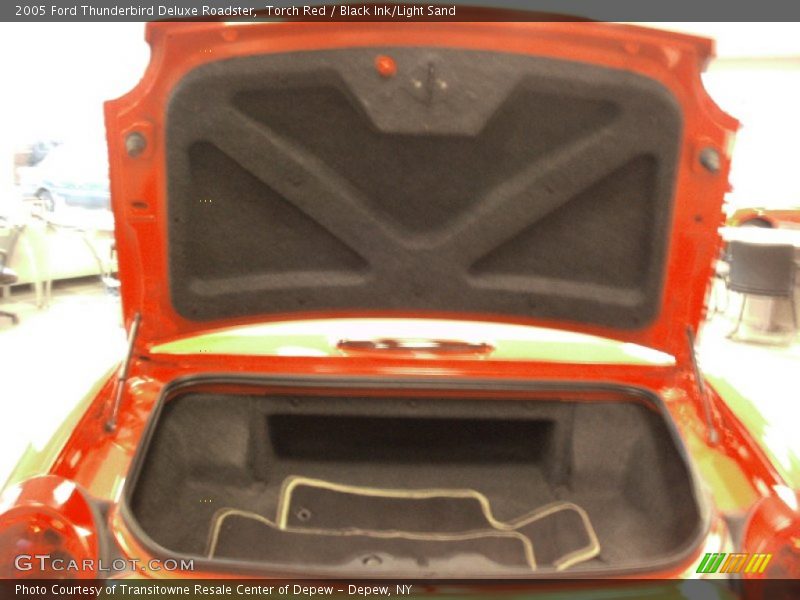 Torch Red / Black Ink/Light Sand 2005 Ford Thunderbird Deluxe Roadster