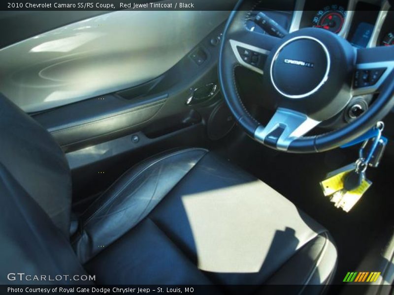 Red Jewel Tintcoat / Black 2010 Chevrolet Camaro SS/RS Coupe