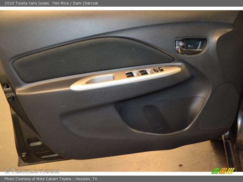 Flint Mica / Dark Charcoal 2010 Toyota Yaris Sedan