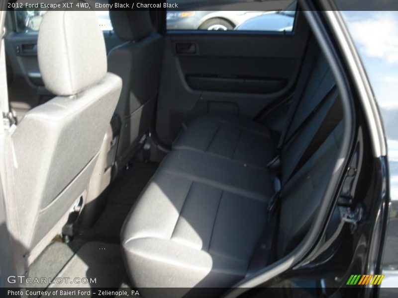 Ebony Black / Charcoal Black 2012 Ford Escape XLT 4WD