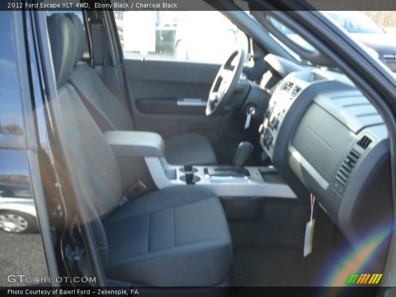 Ebony Black / Charcoal Black 2012 Ford Escape XLT 4WD