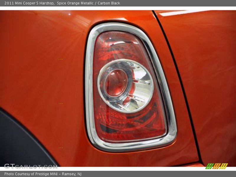 Spice Orange Metallic / Carbon Black 2011 Mini Cooper S Hardtop