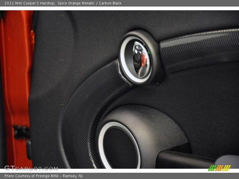 Spice Orange Metallic / Carbon Black 2011 Mini Cooper S Hardtop