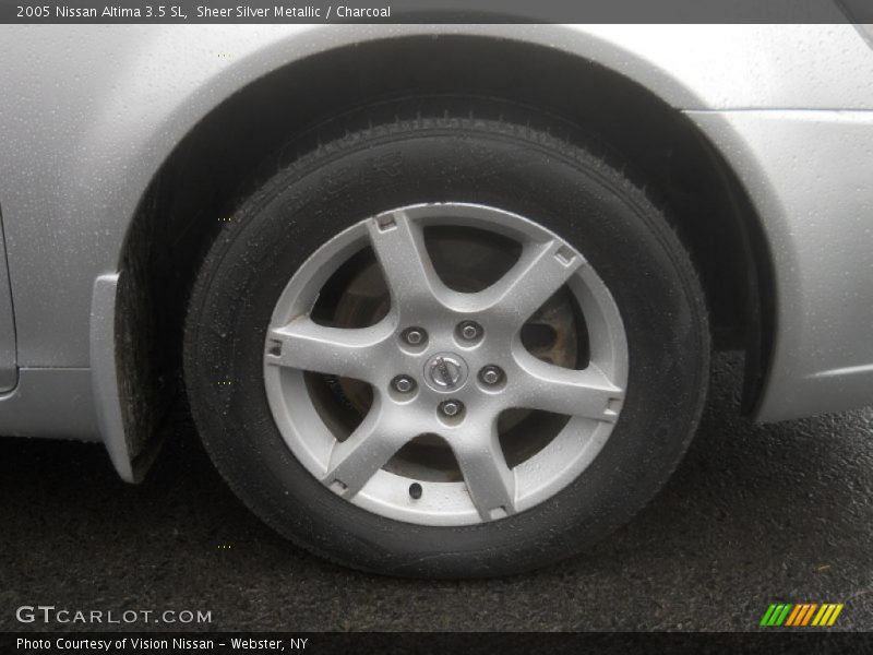 Sheer Silver Metallic / Charcoal 2005 Nissan Altima 3.5 SL