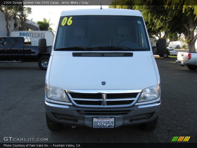 Arctic White / Gray 2006 Dodge Sprinter Van 2500 Cargo
